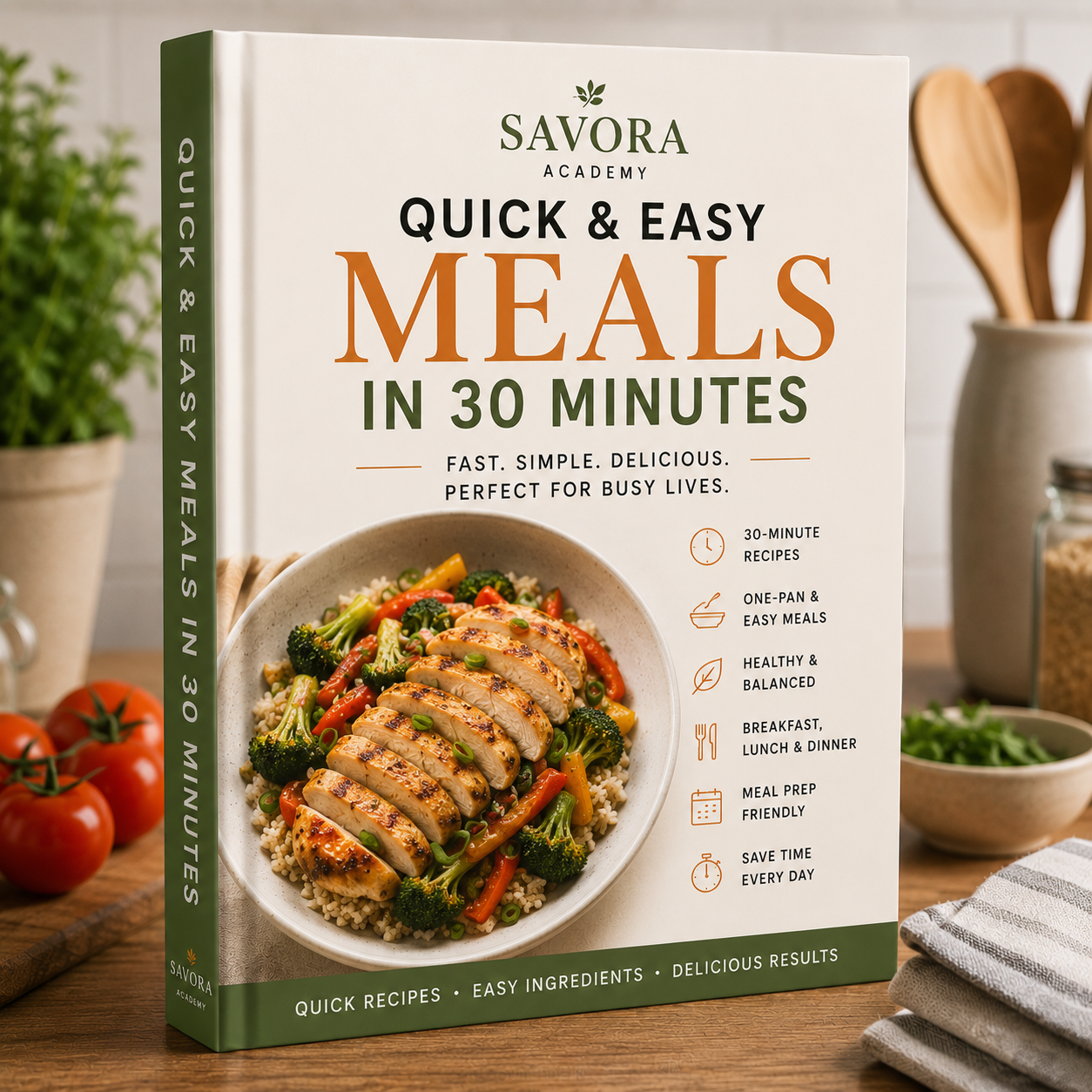 Ebook - Quick & Easy Meals in 30 Minutes